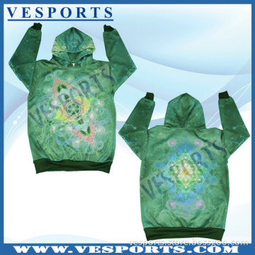 Sublimation 100% Polyester Unisex Hoodies